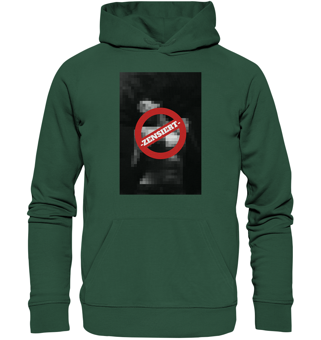 Trashball "Zensiert" - Organic Hoodie