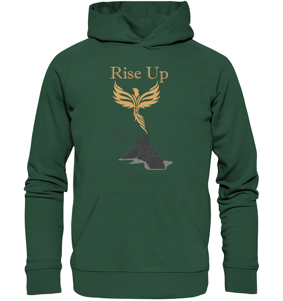 Trashball "Rise Up" - Organic Hoodie