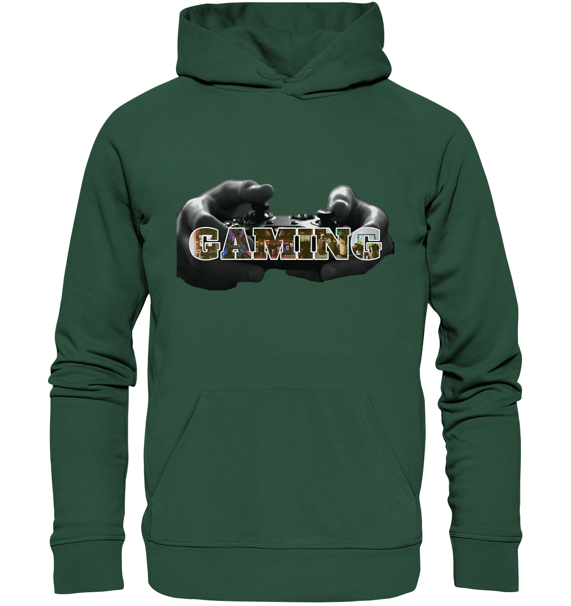 Trashball "Gaming Hands" - Organic Hoodie