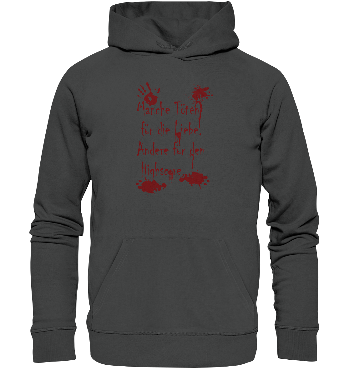 Trashball "Liebe vs. Highscore" - Organic Hoodie