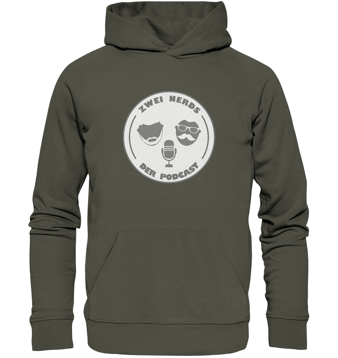 Trashball "Zwei Nerds Logo Pascal" - Organic Hoodie