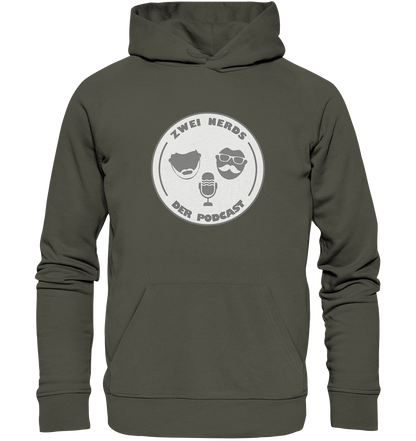 Trashball "Zwei Nerds Logo Robin" - Organic Hoodie