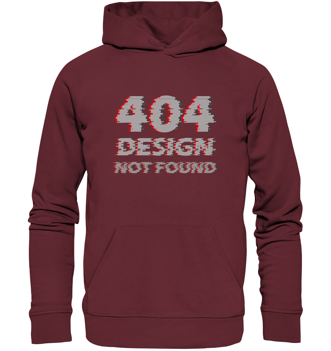 Trashball "404" - Organic Hoodie