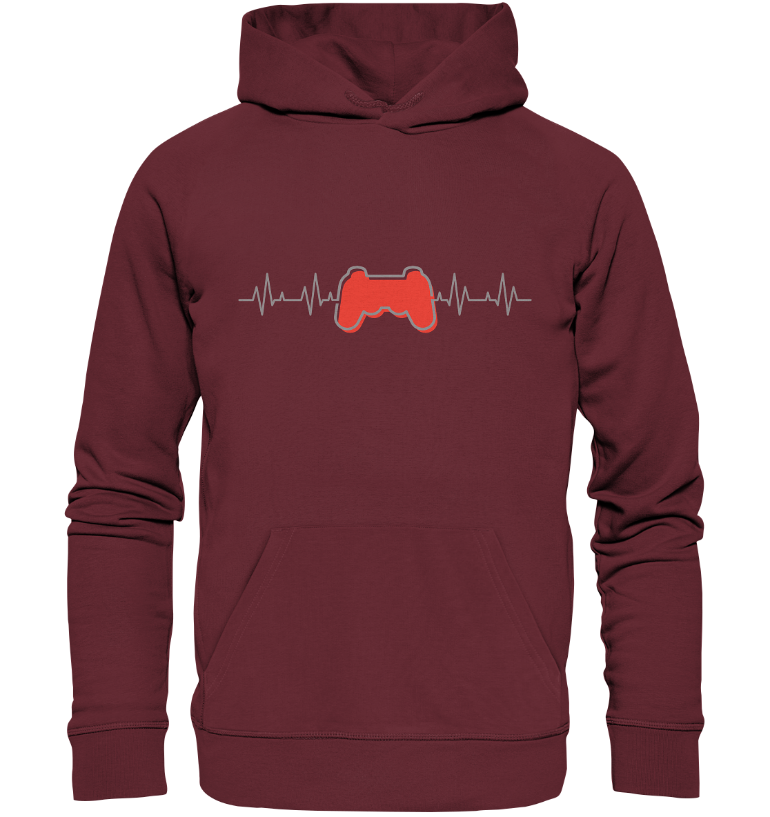 Trashball "Heartbeat" - Organic Hoodie