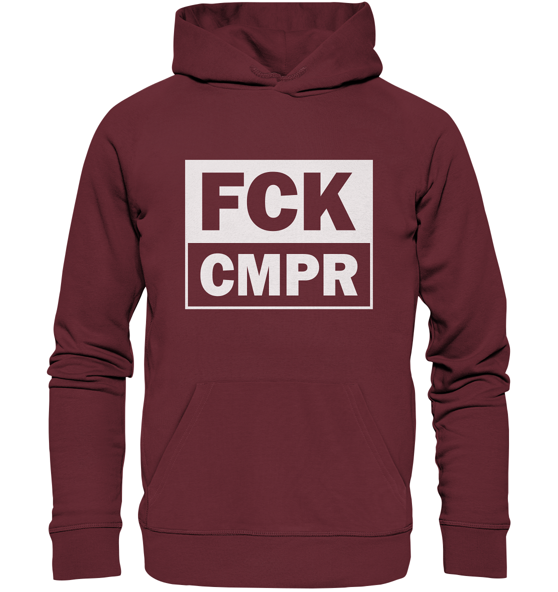 Trashball "FCKCMPR" - Organic Hoodie