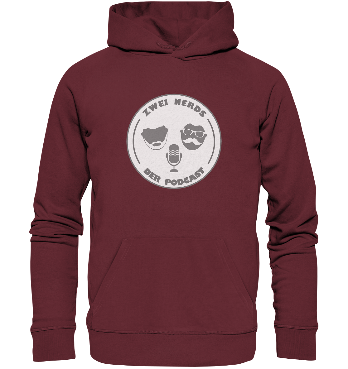 Trashball "Zwei Nerds Logo Robin" - Organic Hoodie