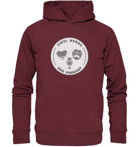 Trashball "Zwei Nerds Logo Robin" - Organic Hoodie