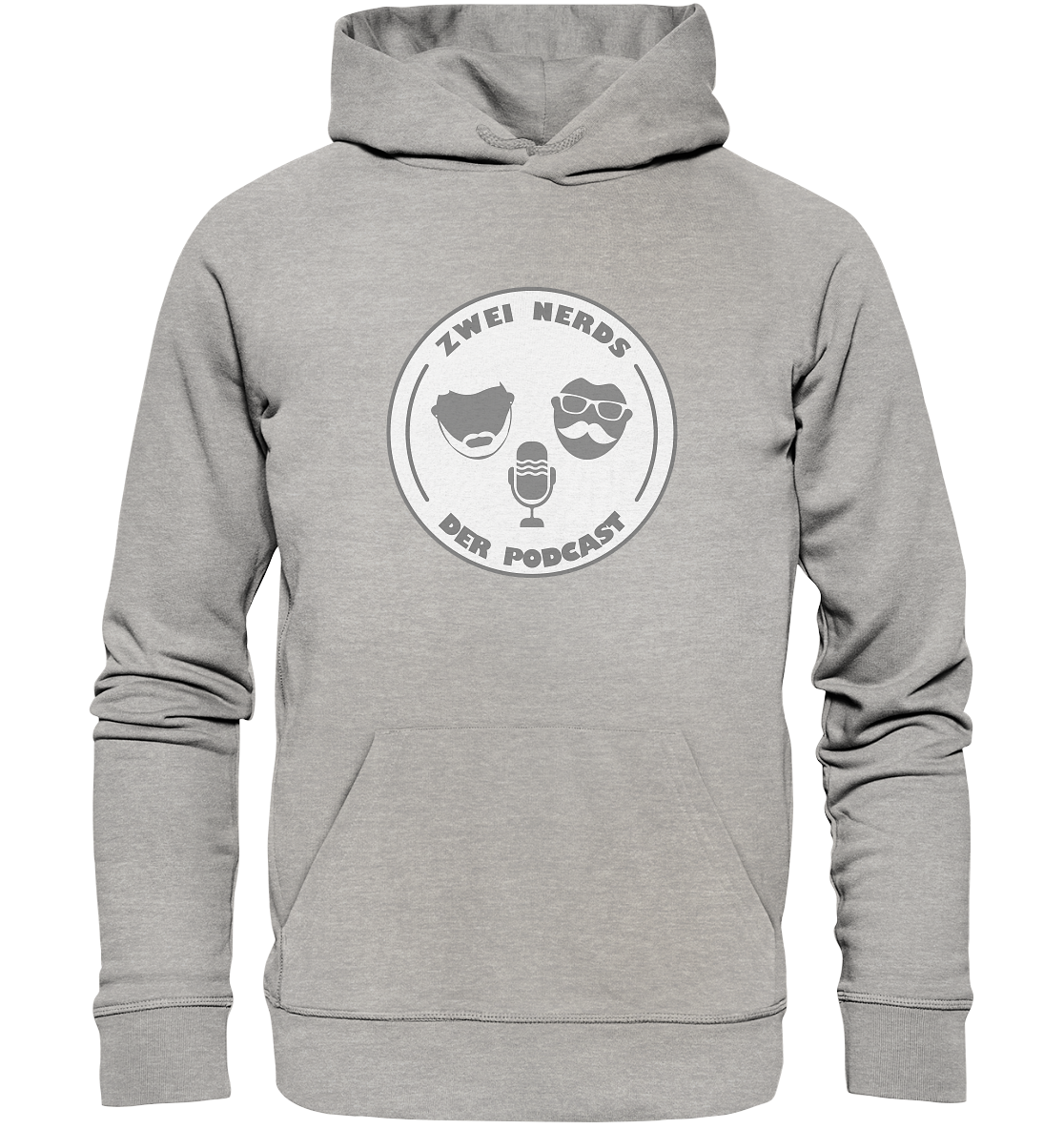 Trashball "Zwei Nerds Logo Robin" - Organic Hoodie