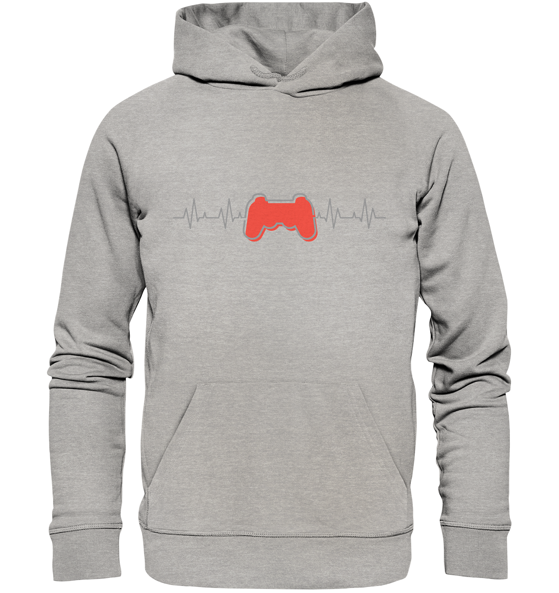 Trashball "Heartbeat" - Organic Hoodie