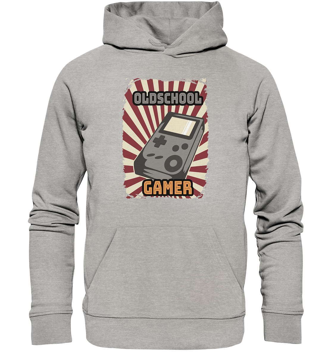 Trashball "Oldschool Gamer" - Organic Hoodie