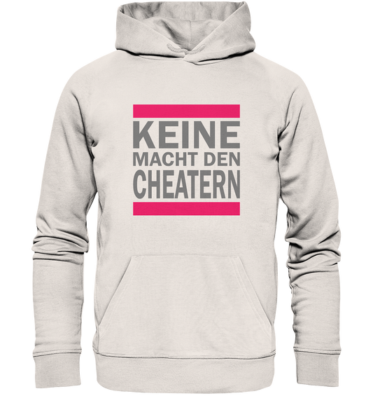 Trashball "Keine Macht den Cheatern" - Organic Hoodie