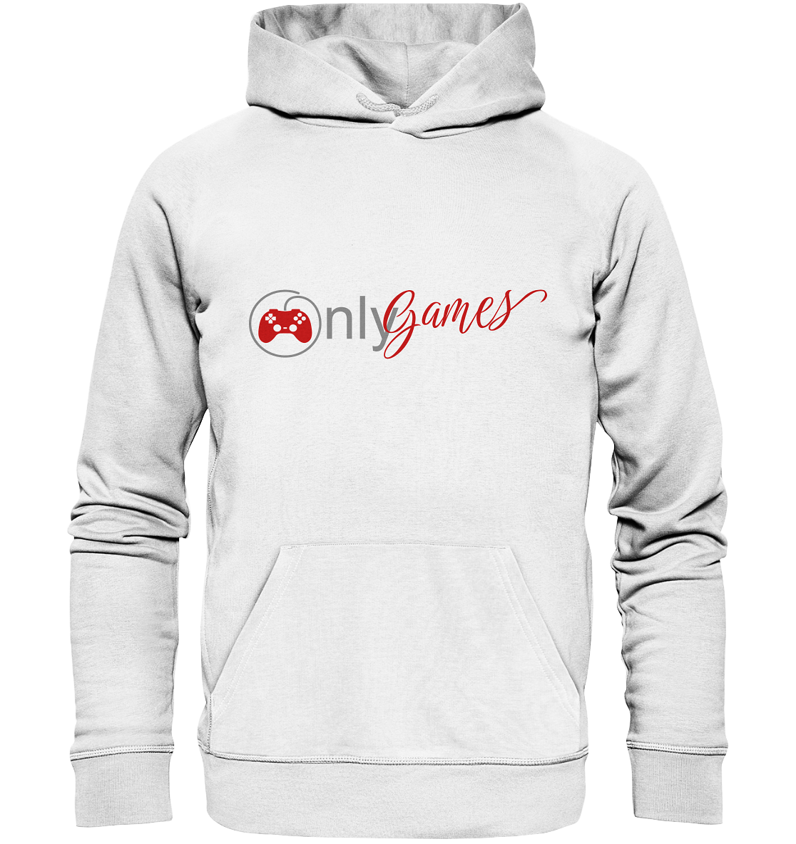 Trashball "Only Games" - Organic Hoodie