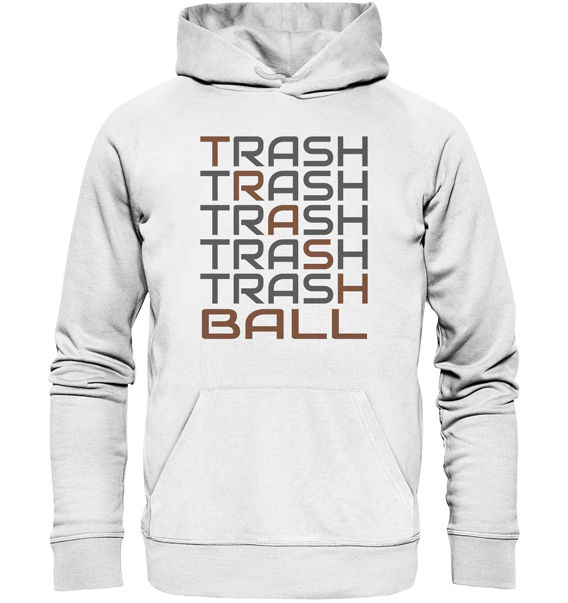 Trashball "Trash" - Organic Hoodie