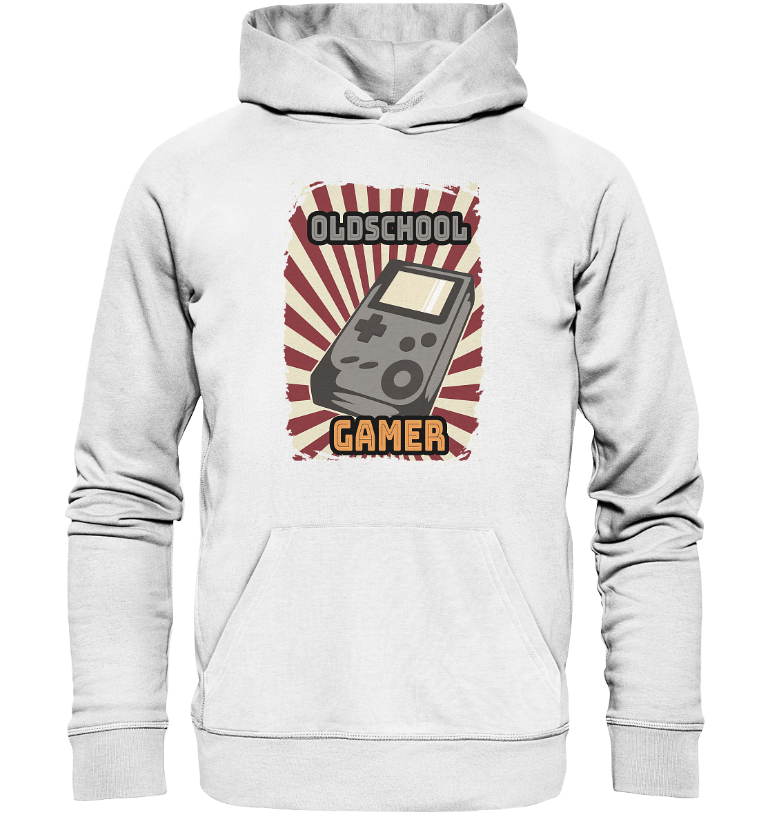 Trashball "Oldschool Gamer" - Organic Hoodie