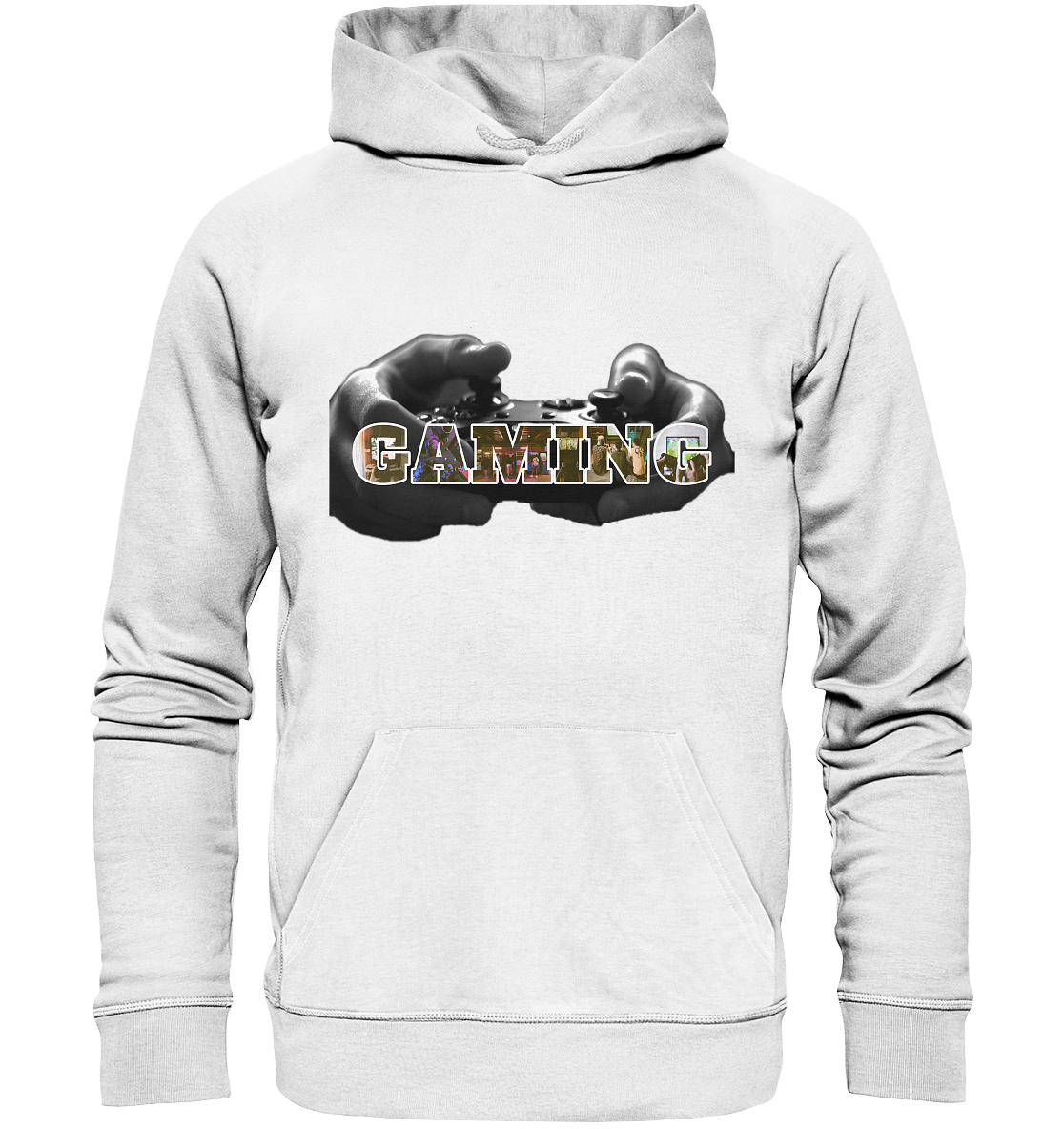 Trashball "Gaming Hands" - Organic Hoodie