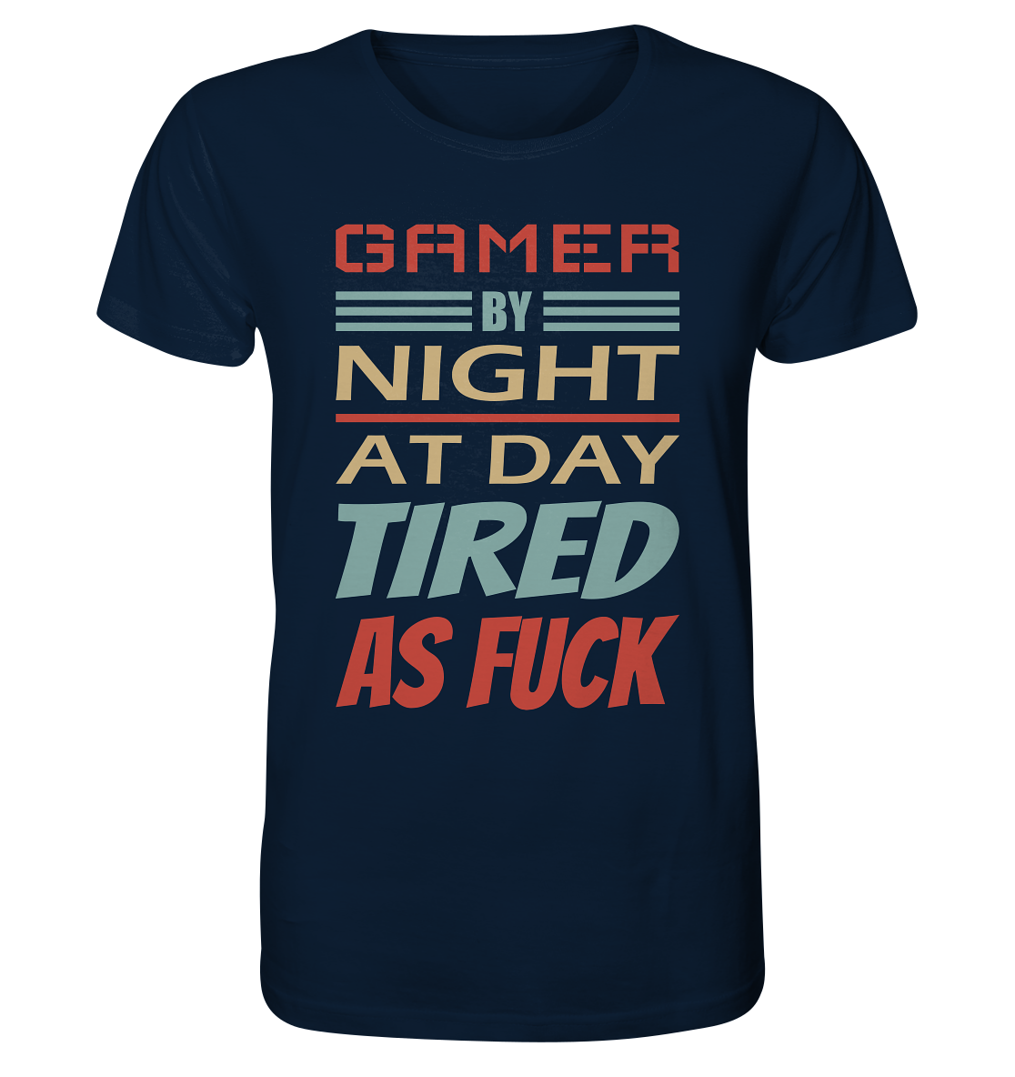 Trashball "Gamer by Night" - Organic Shirt