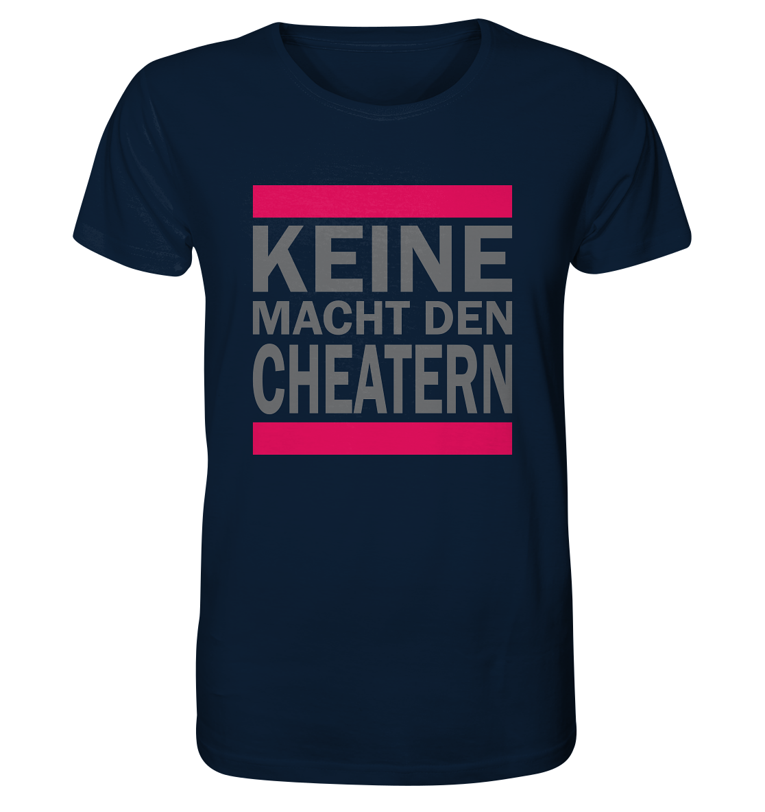 Trashball "Keine Macht den Cheatern" - Organic Shirt