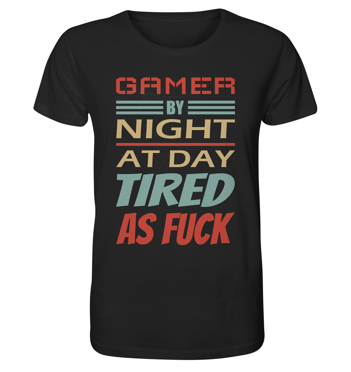 Trashball "Gamer by Night" - Organic Shirt