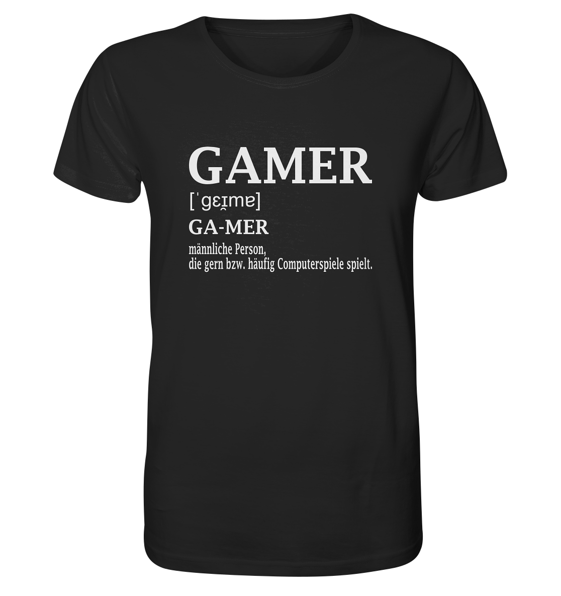 Trashball "Gamer Defintion" - Organic Shirt