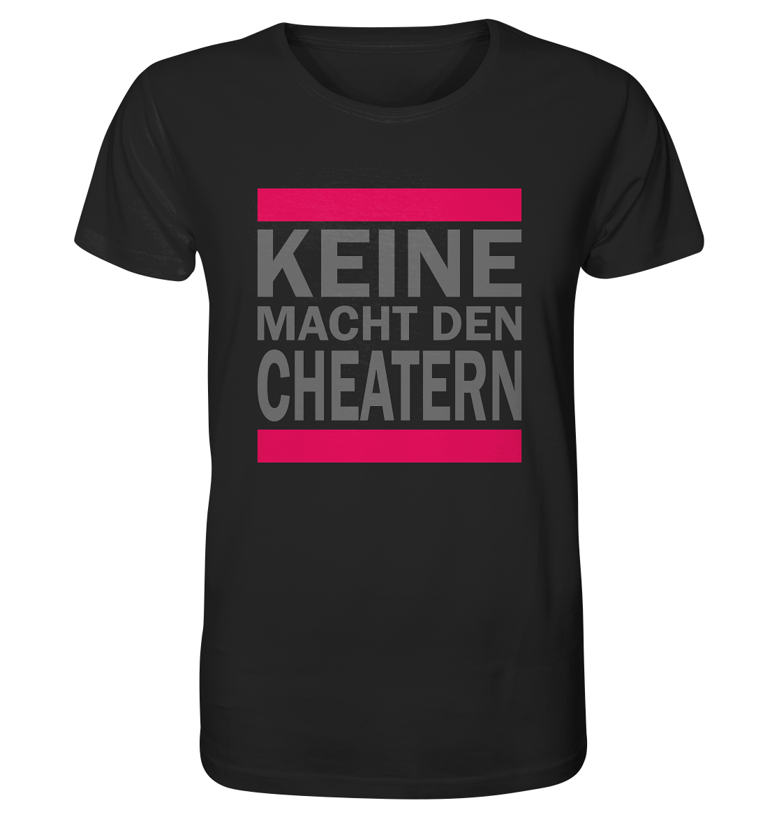 Trashball "Keine Macht den Cheatern" - Organic Shirt