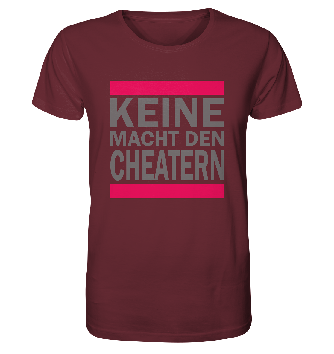 Trashball "Keine Macht den Cheatern" - Organic Shirt