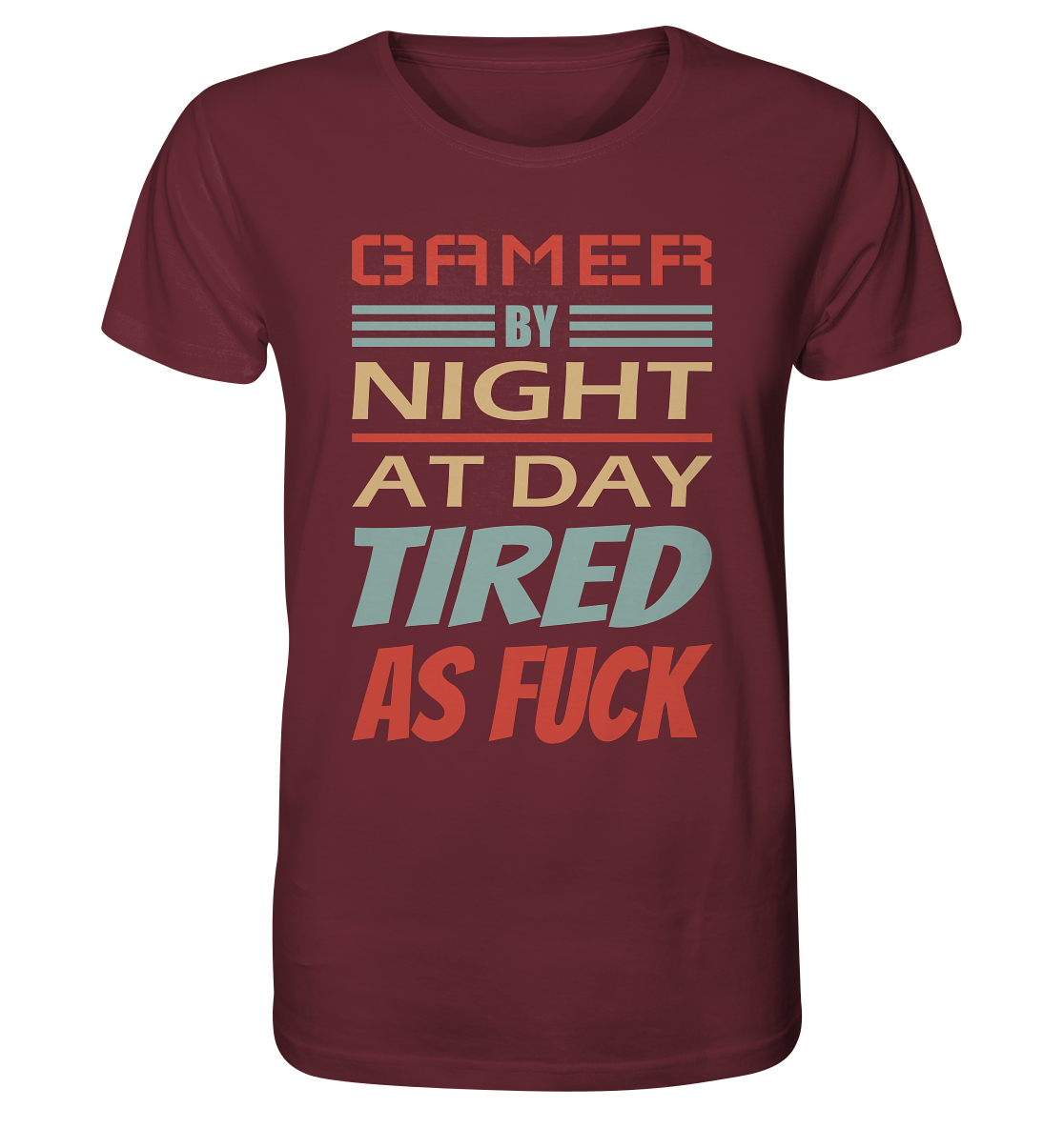 Trashball "Gamer by Night" - Organic Shirt