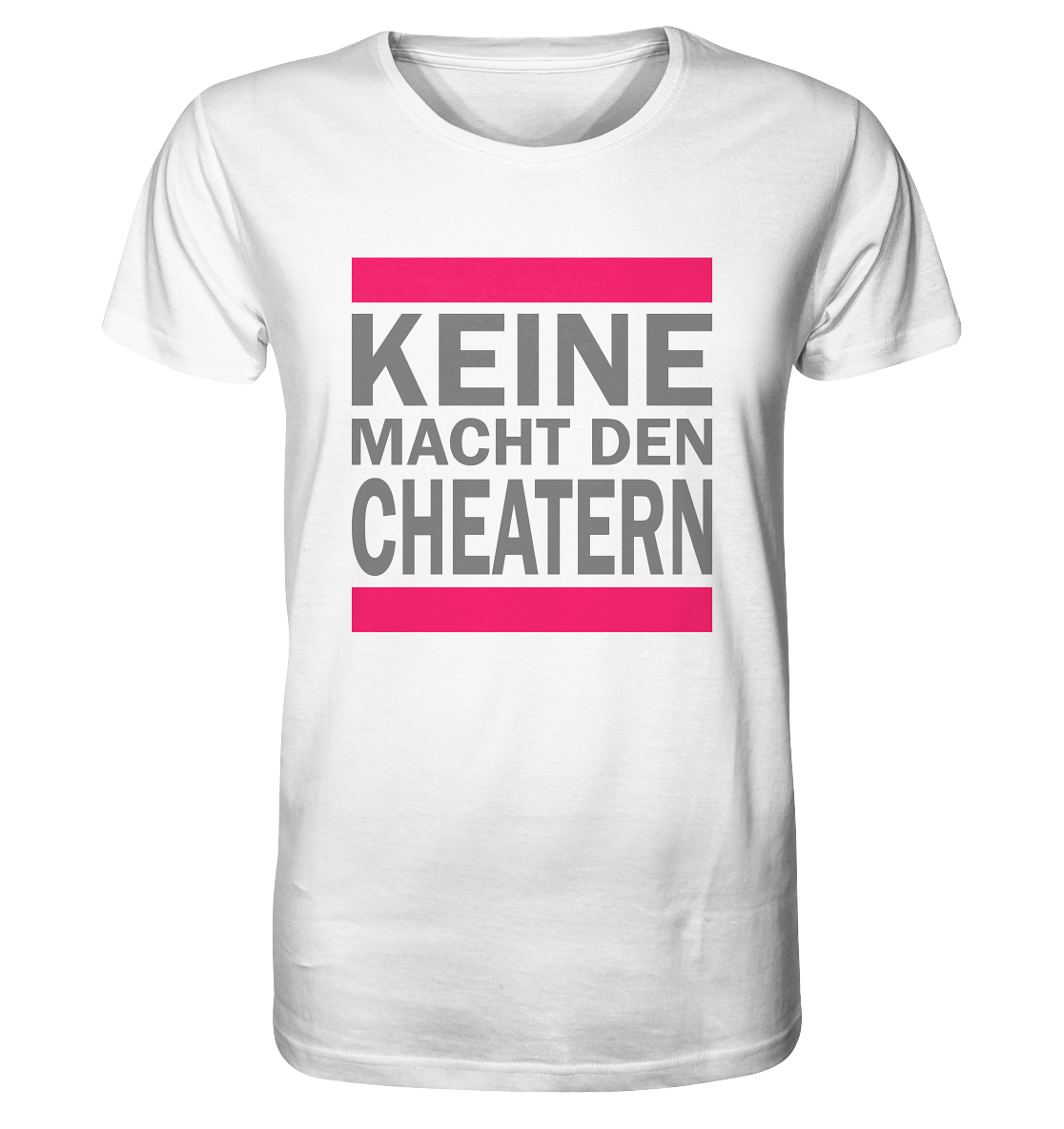 Trashball "Keine Macht den Cheatern" - Organic Shirt