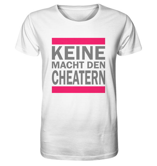 Trashball "Keine Macht den Cheatern" - Organic Shirt