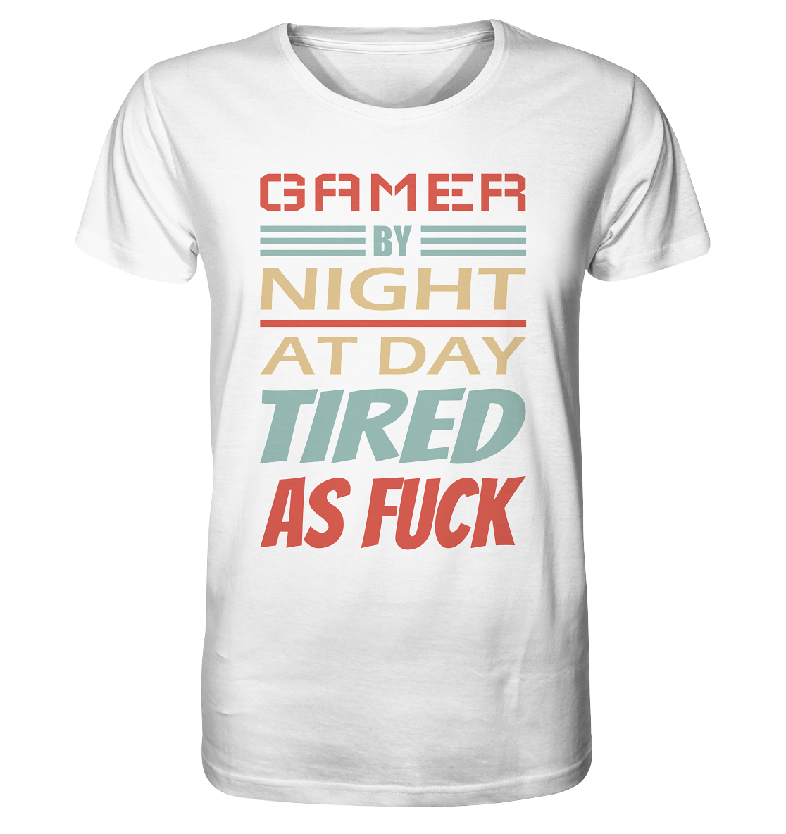 Trashball "Gamer by Night" - Organic Shirt