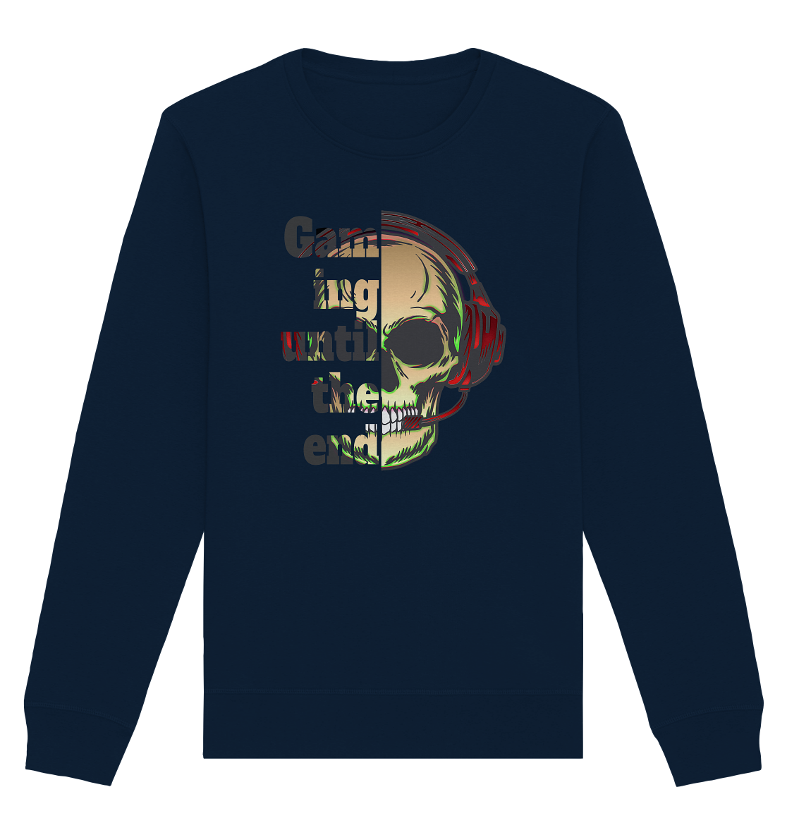 Trashball "Gaming until the end" - Organic Basic Unisex Sweatshirt