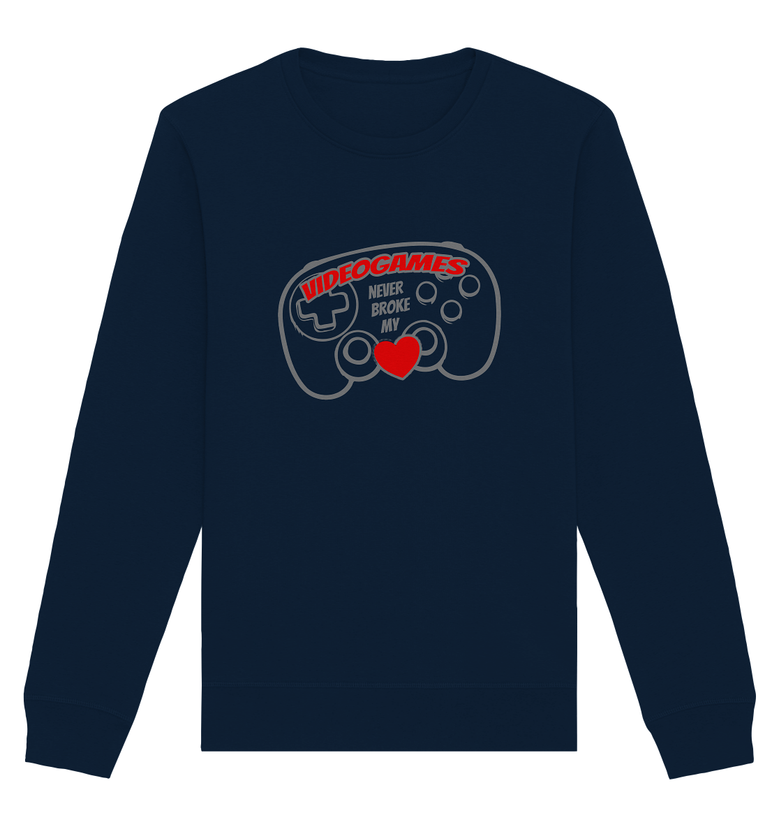 Trashball "Never Broke my Heart" - Organic Unisex Sweatshirt