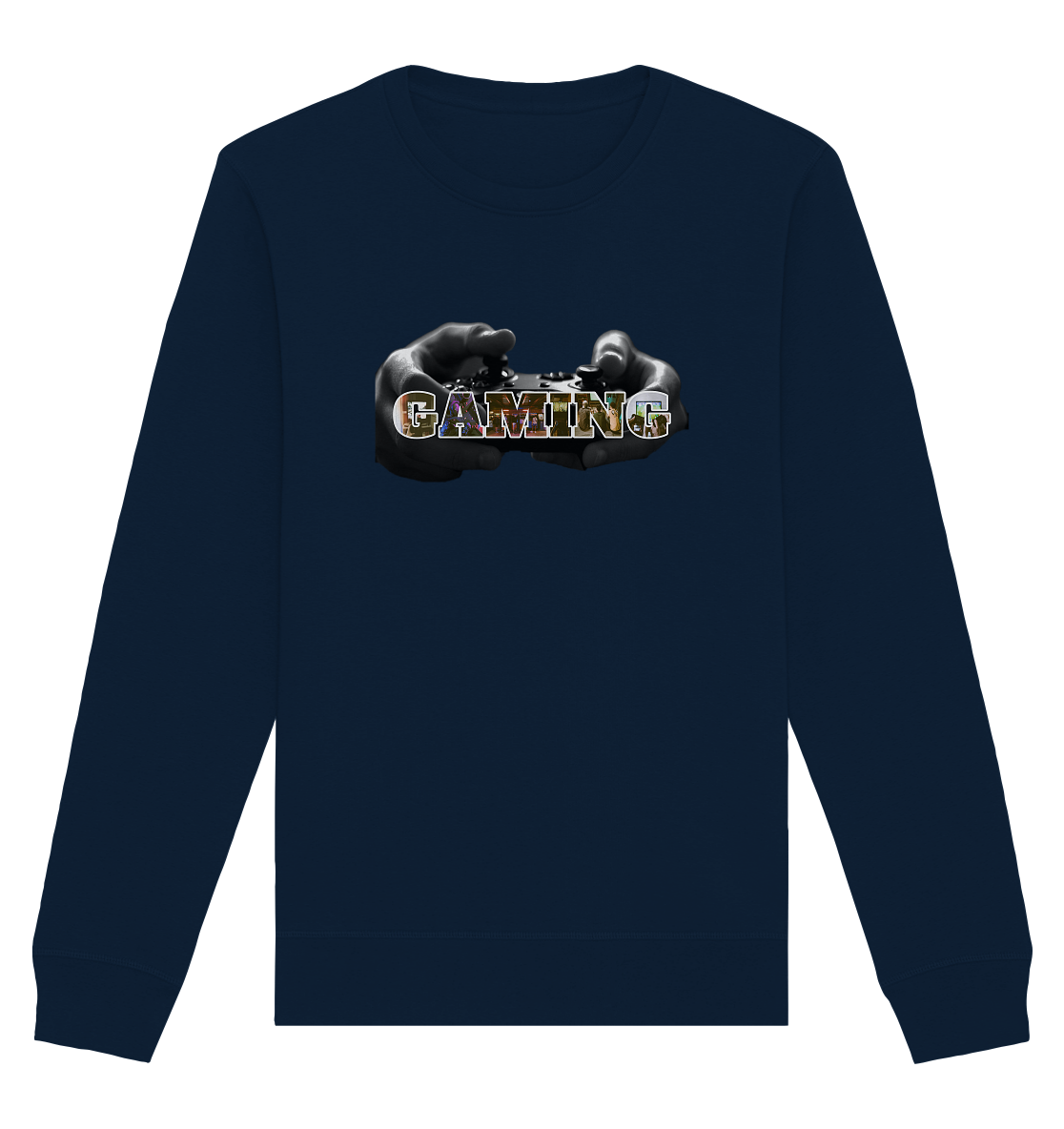 Trashball "Gaming Hands" - Organic Unisex Sweatshirt