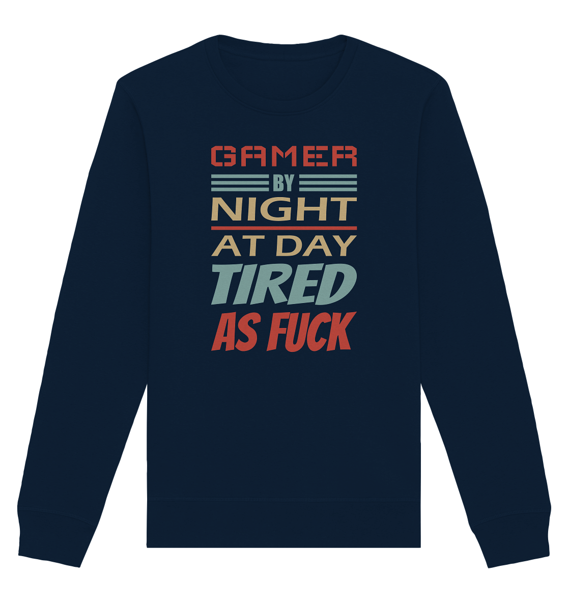 Trashball "Gamer by Night" - Organic Unisex Sweatshirt