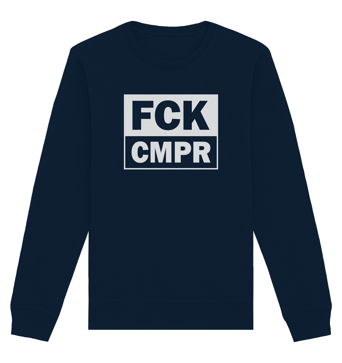 Trashball "FCKCMPR" - Organic Basic Unisex Sweatshirt