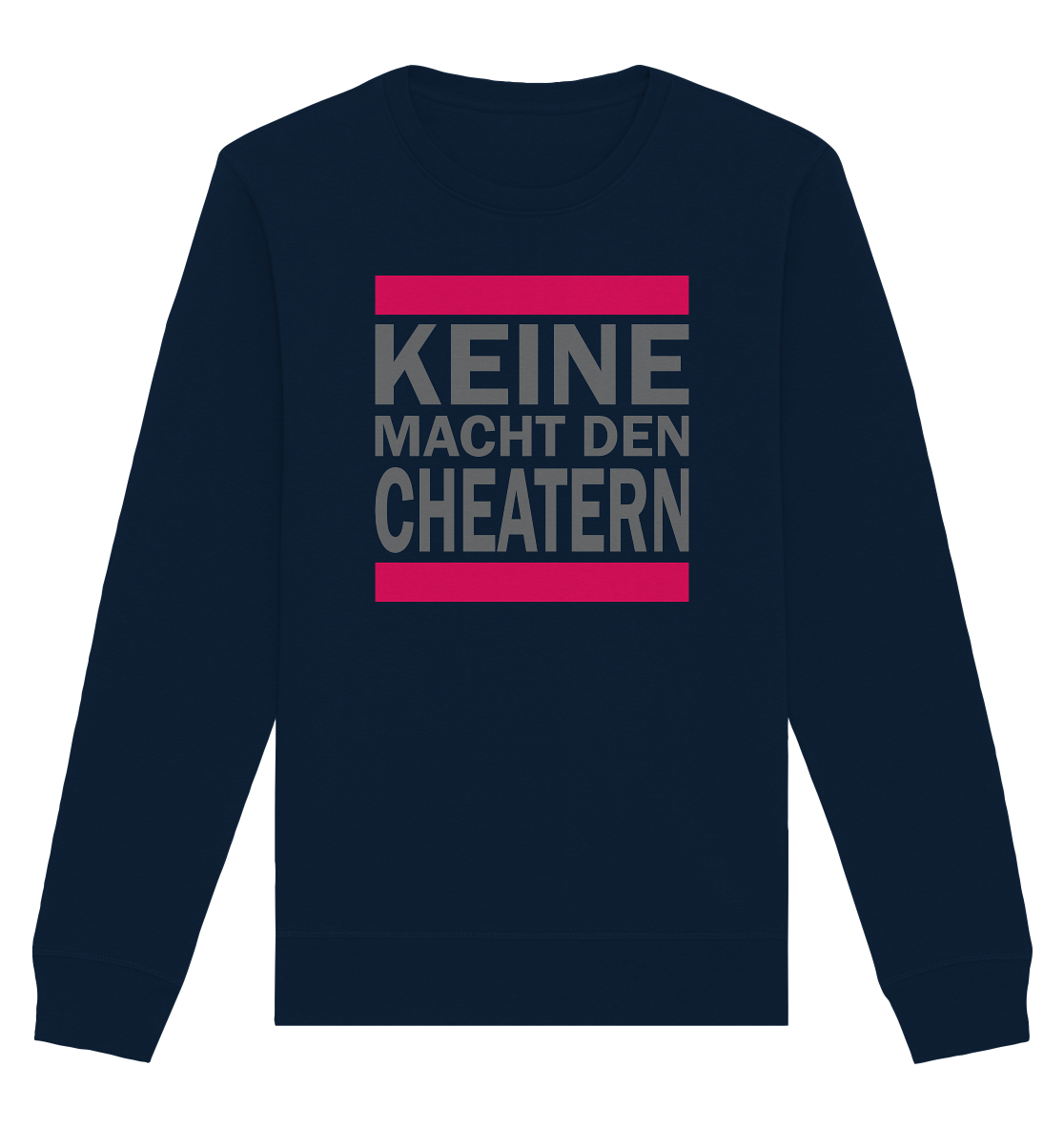 Trashball "Keine Macht den Cheatern" - Organic Unisex Sweatshirt