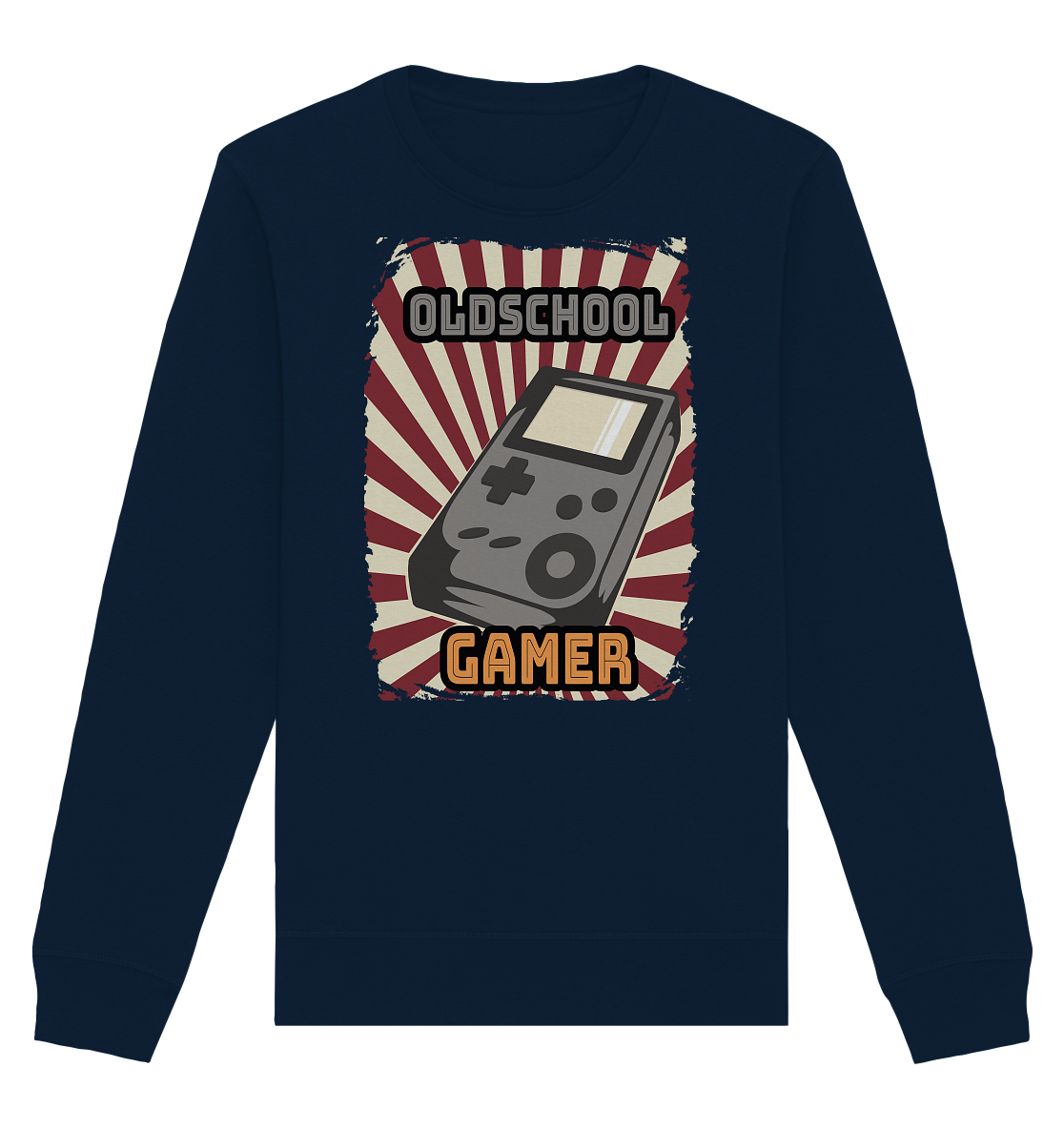 Trashball "Oldschool Gamer" - Organic Unisex Sweatshirt