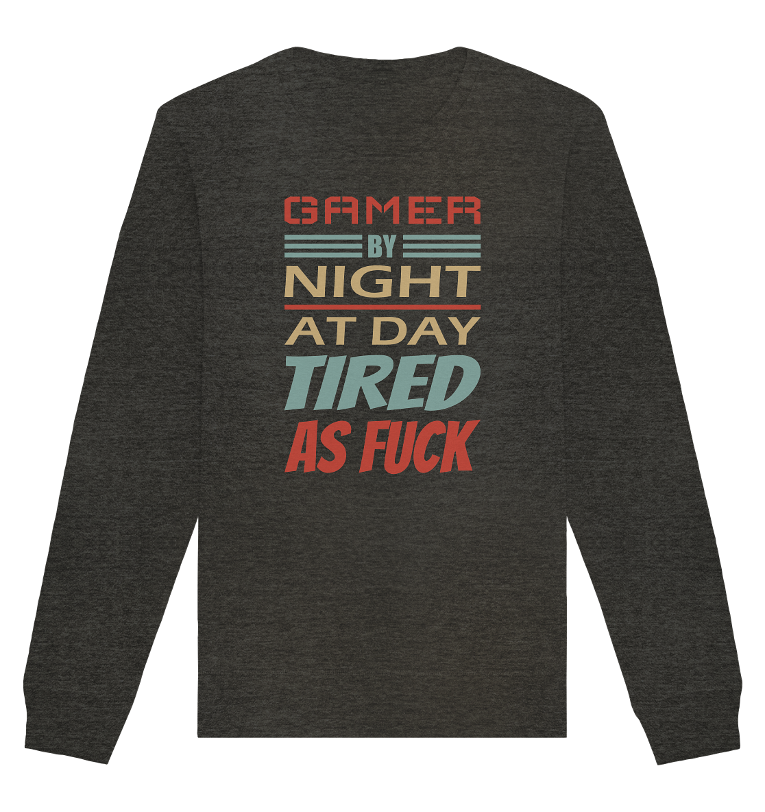 Trashball "Gamer by Night" - Organic Unisex Sweatshirt