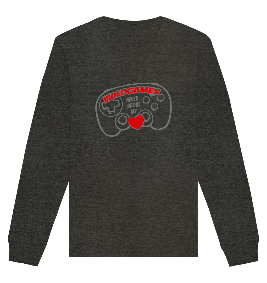 Trashball "Never Broke my Heart" - Organic Unisex Sweatshirt