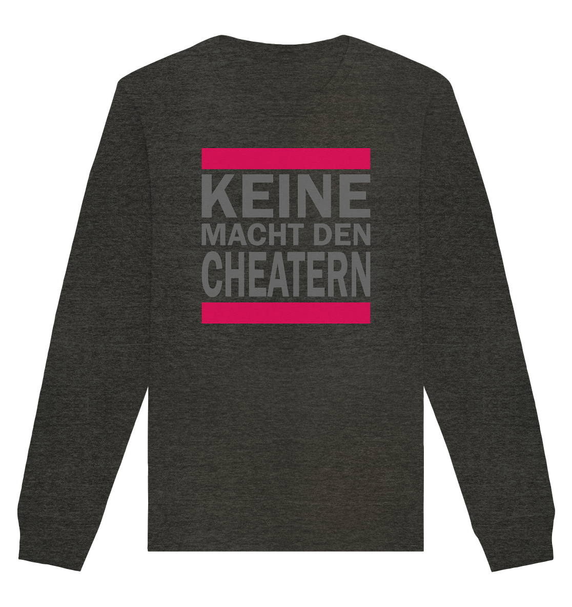 Trashball "Keine Macht den Cheatern" - Organic Unisex Sweatshirt