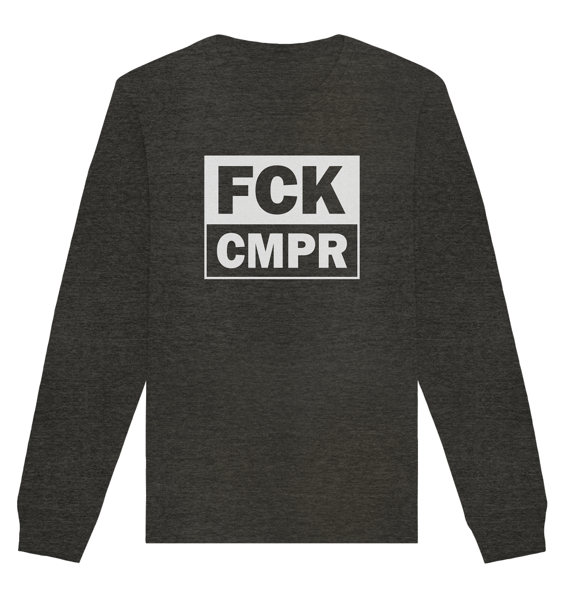 Trashball "FCKCMPR" - Organic Basic Unisex Sweatshirt