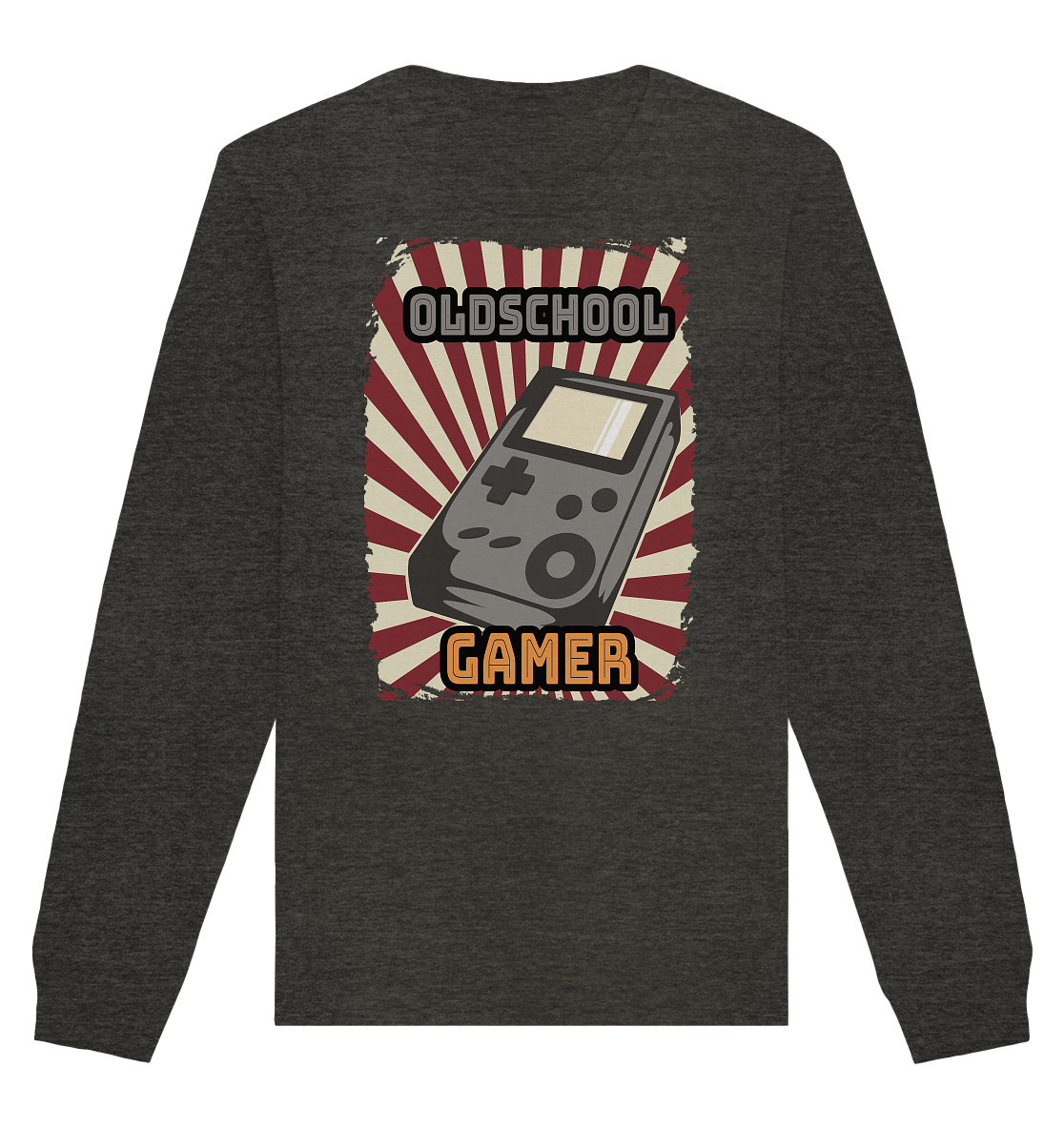 Trashball "Oldschool Gamer" - Organic Unisex Sweatshirt