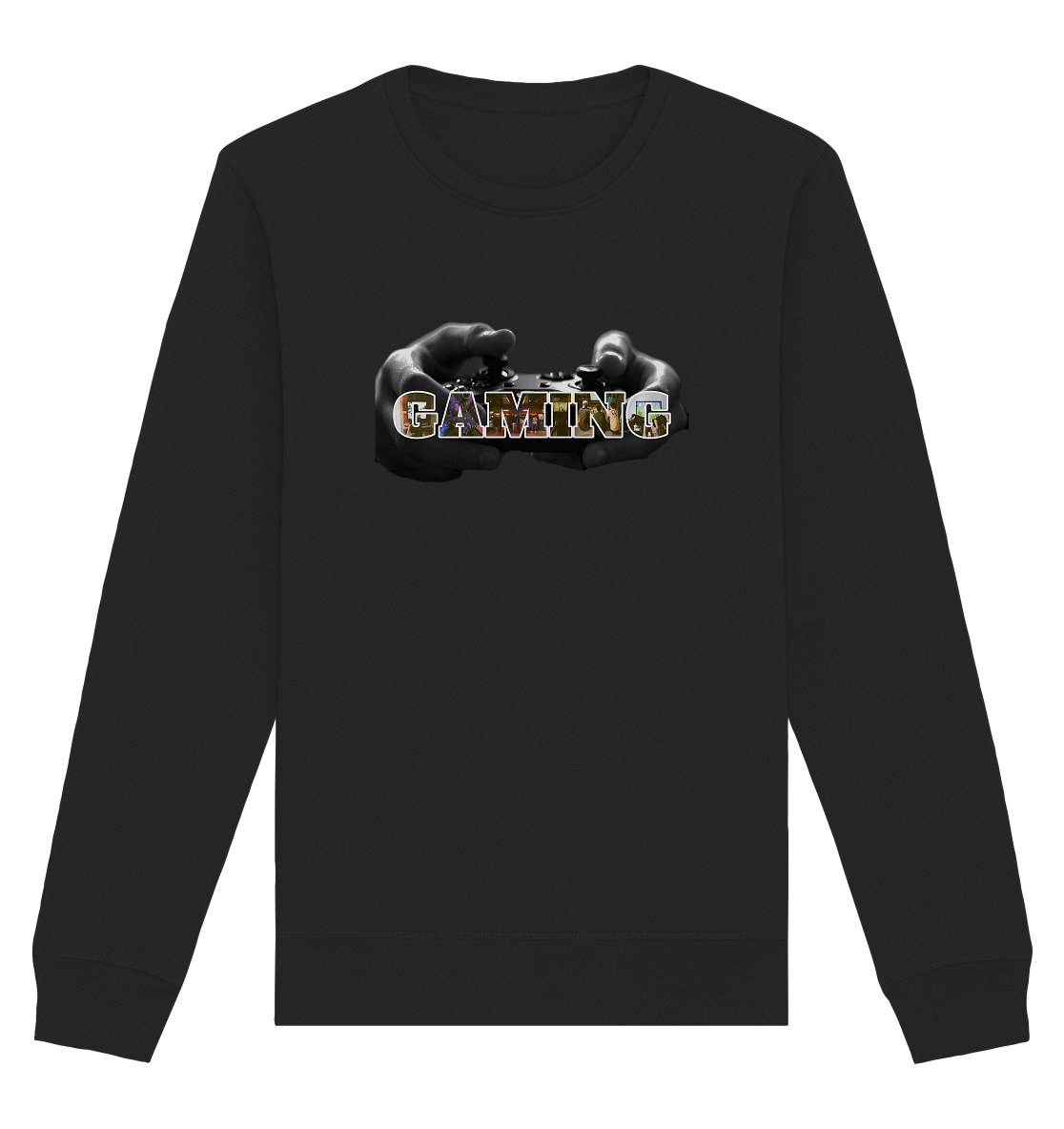 Trashball "Gaming Hands" - Organic Unisex Sweatshirt