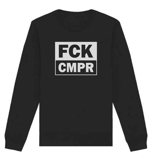 Trashball "FCKCMPR" - Organic Basic Unisex Sweatshirt