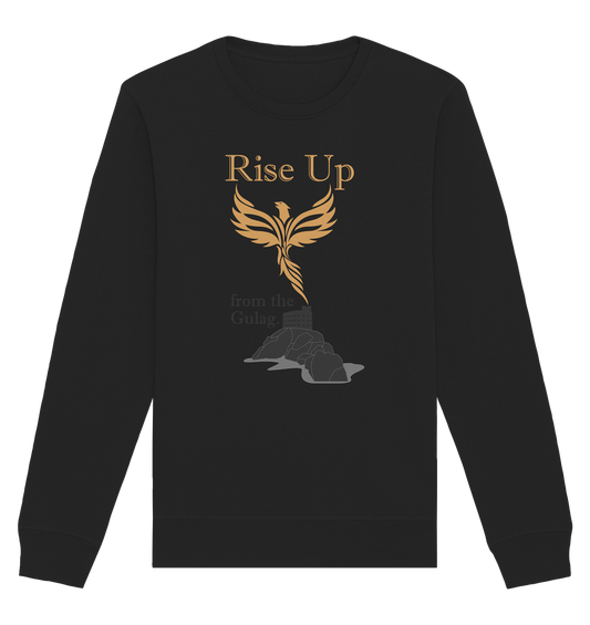 Trashball "Rise Up" - Organic Unisex Sweatshirt