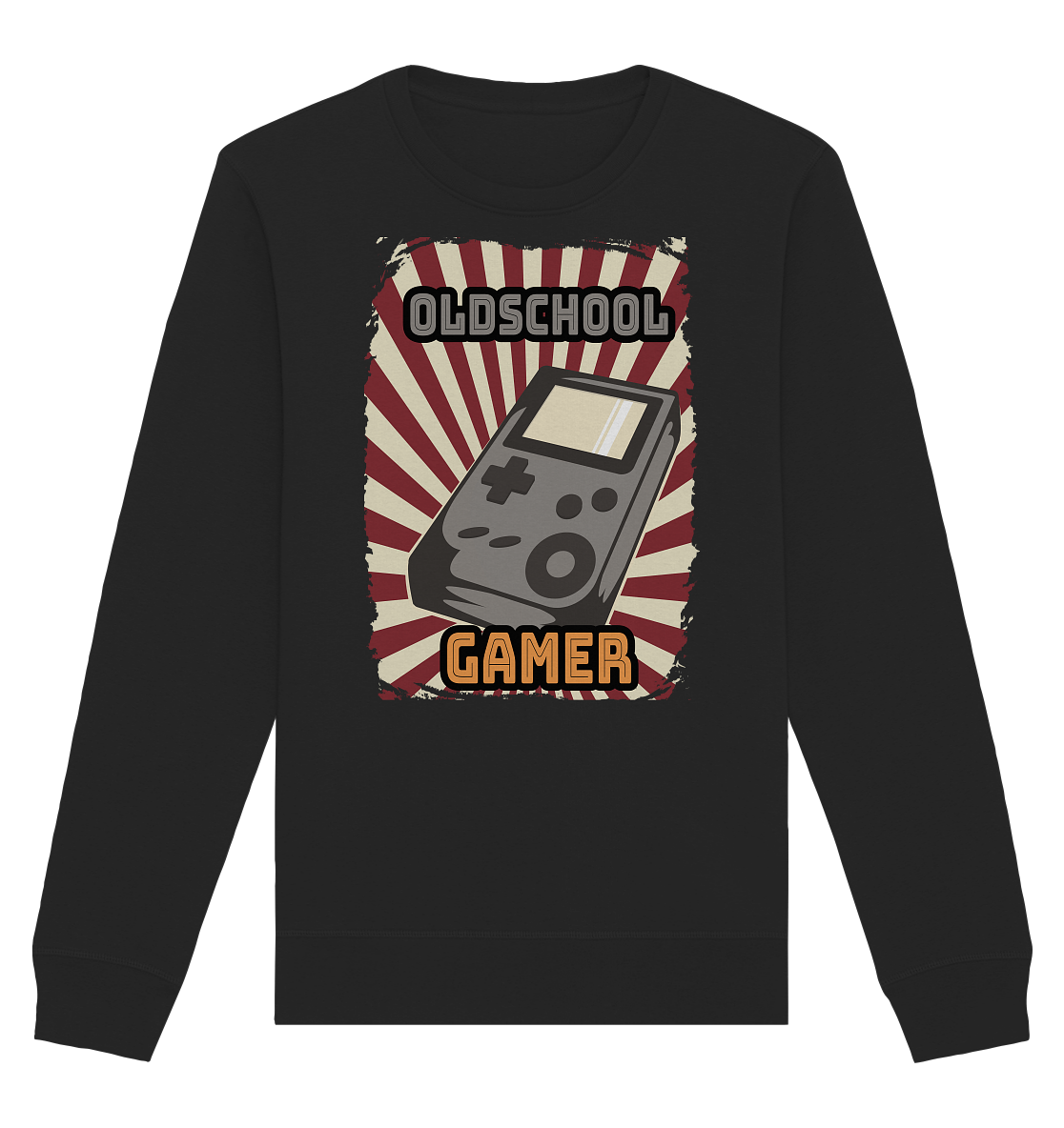 Trashball "Oldschool Gamer" - Organic Unisex Sweatshirt