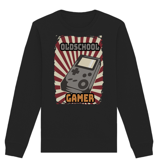 Trashball "Oldschool Gamer" - Organic Unisex Sweatshirt