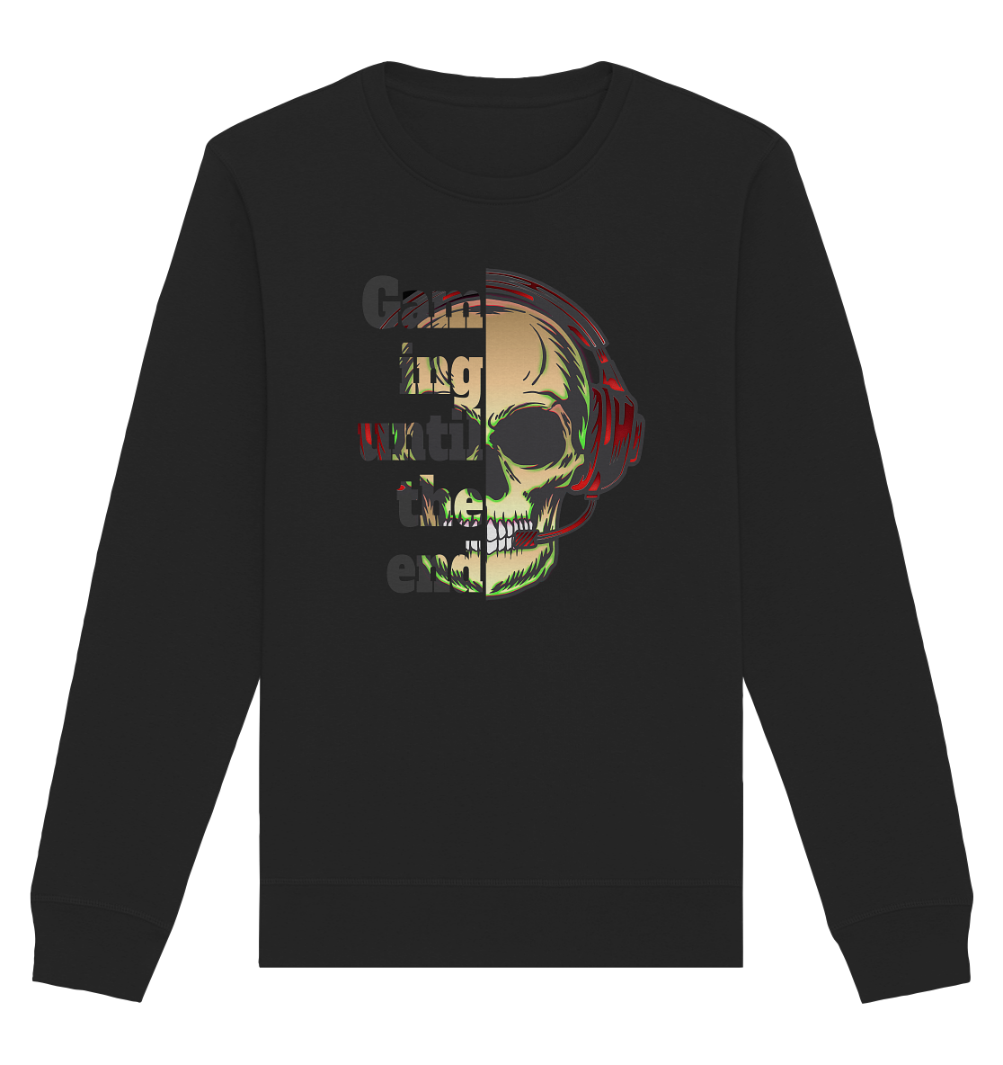 Trashball "Gaming until the end" - Organic Basic Unisex Sweatshirt