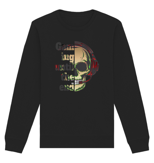 Trashball "Gaming until the end" - Organic Basic Unisex Sweatshirt