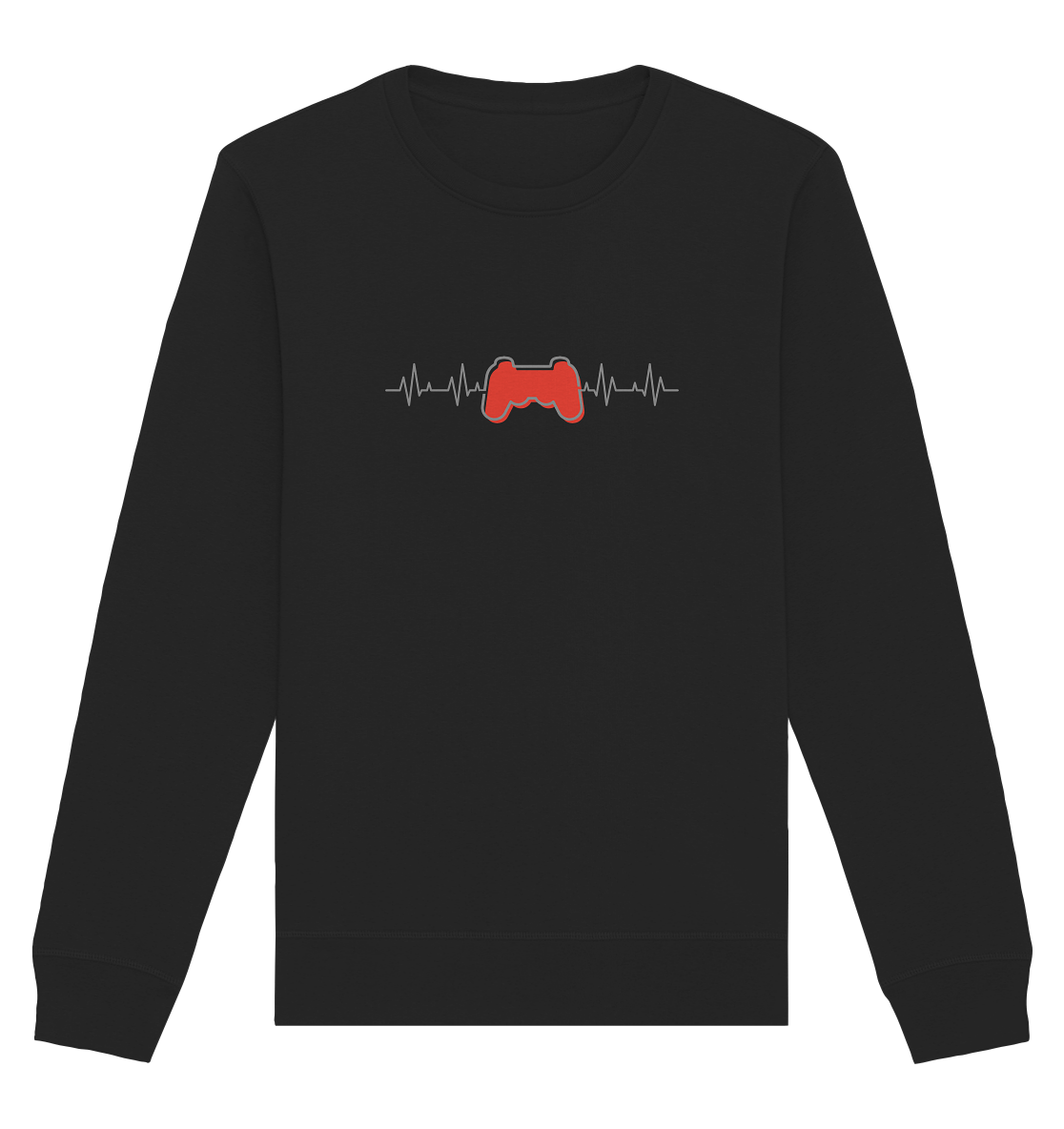 Trashball "Heartbeat" - Organic Unisex Sweatshirt