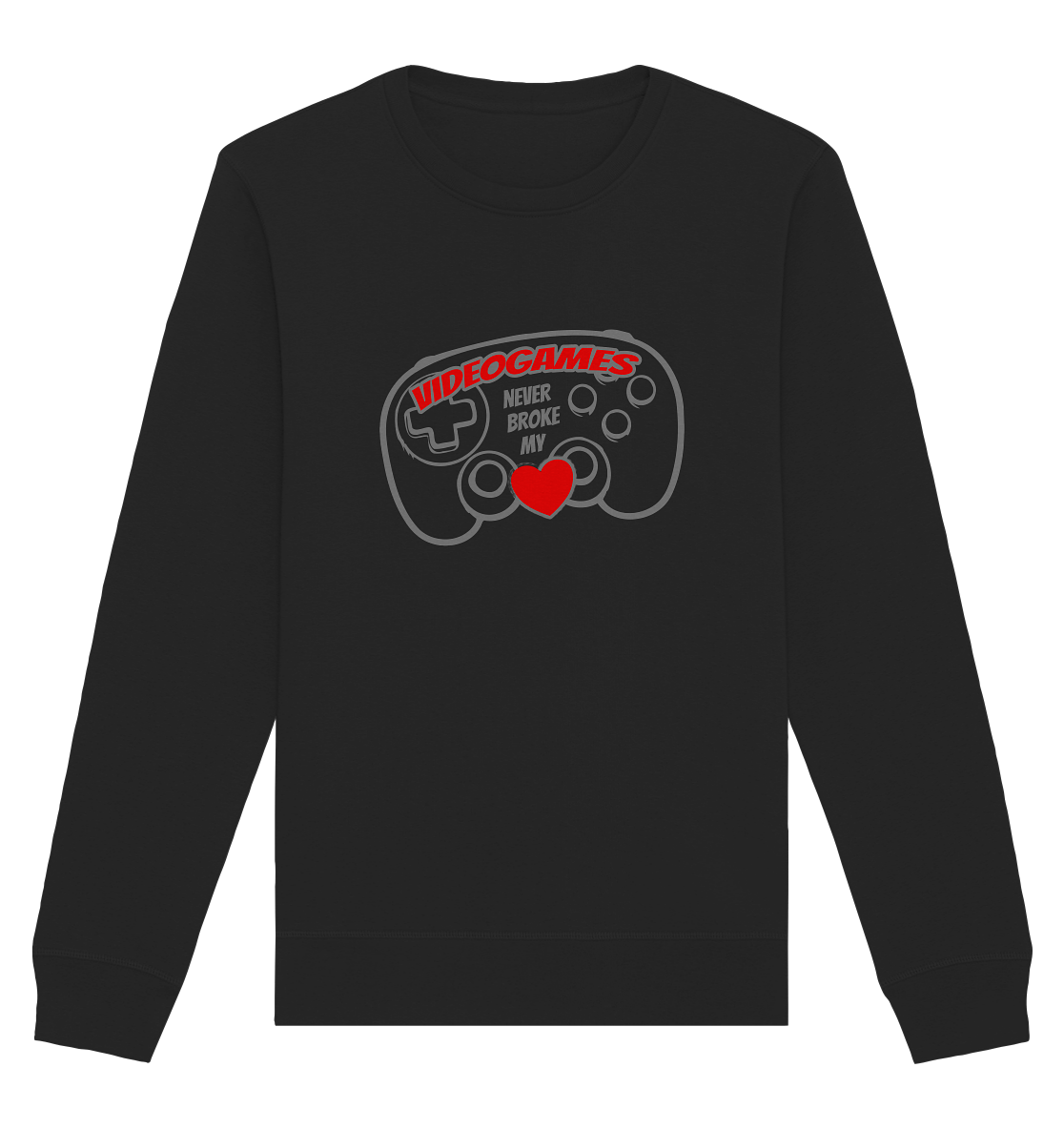 Trashball "Never Broke my Heart" - Organic Unisex Sweatshirt